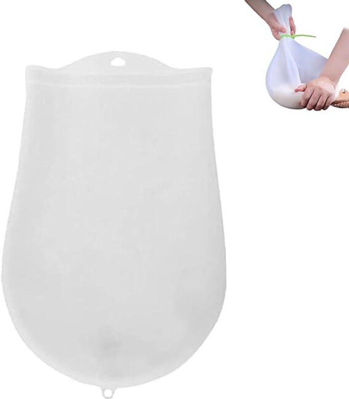 Orvilixa Cold Manual Dough Press(Silicone Dough Kneading Bag Atta Maker Reusable Dough Mixer Dough Maker Bag)
