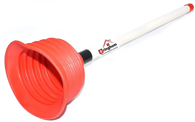Bringhom Big Size Toilet Kitchen Drain Sink Plunger Unblocker Cleaner Toilet Plunger