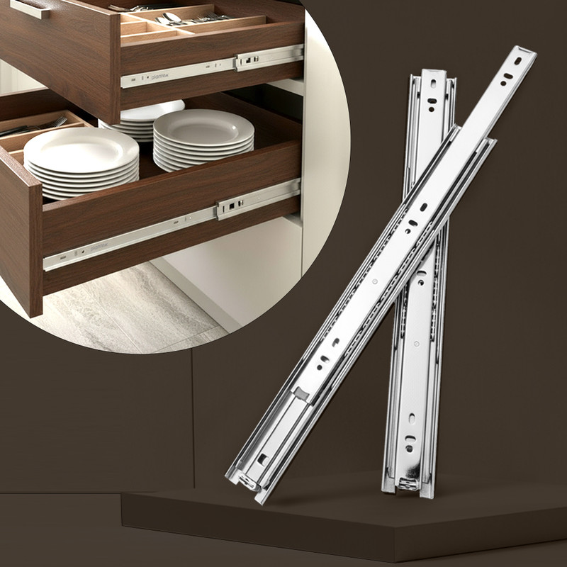 Plantex Side Mount Full Extension Drawer Slide(Pack of 2)