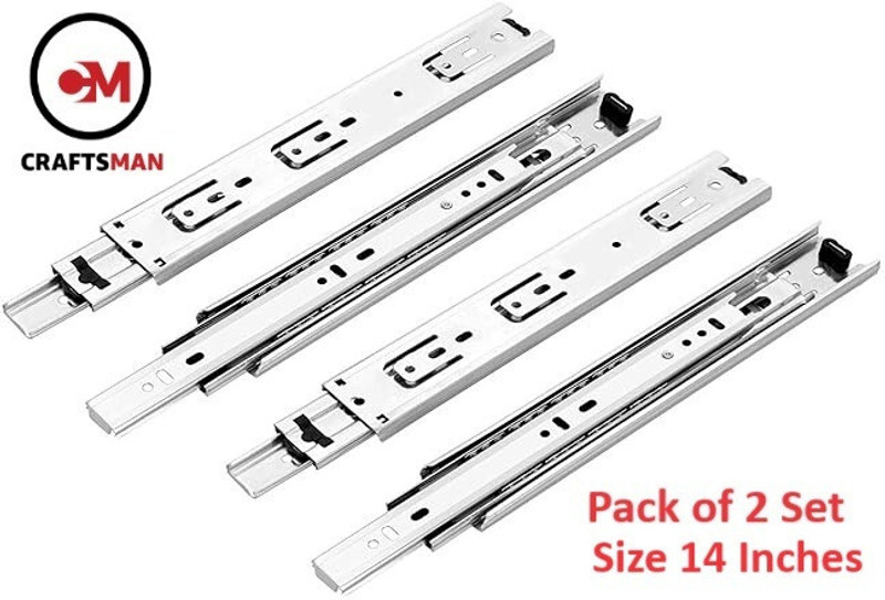 Craftsman Side Mount Full Extension Drawer Slide(Pack of 2)