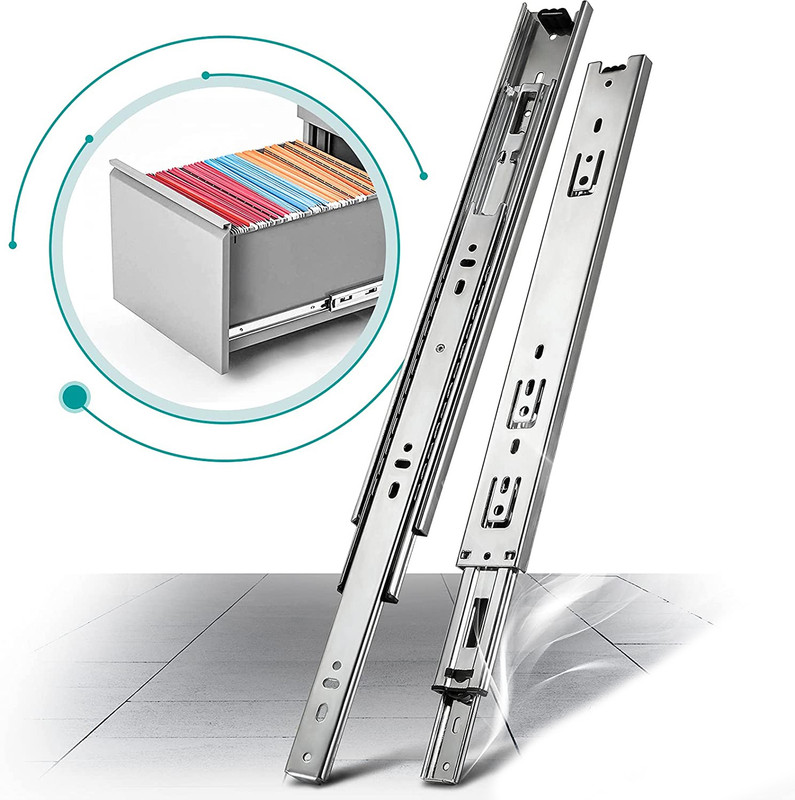 Aipl Side Mount Full Extension Drawer Slide(Pack of 2)