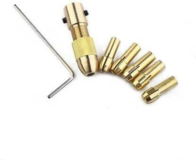 onechance One For All Drill Chuck Set for 775 DC Motor (5 mm Shaft) metal drill chuck collet bits