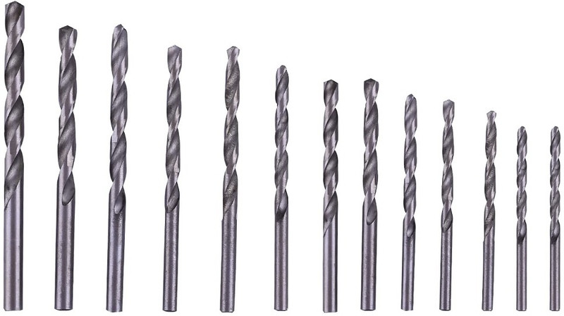 ULTRAFAST HSS Drill Bits Set Professional Tools for Concrete Brick Wall Drilling Wood Malleable Iron Aluminium (Combo Set 13 Piece)