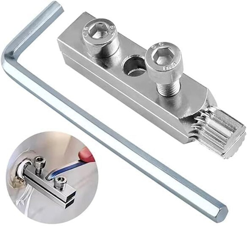 VELUZA Broken Pipe Extractor Tool Broken Valve Thread Extractor Stripped Screw Extractors