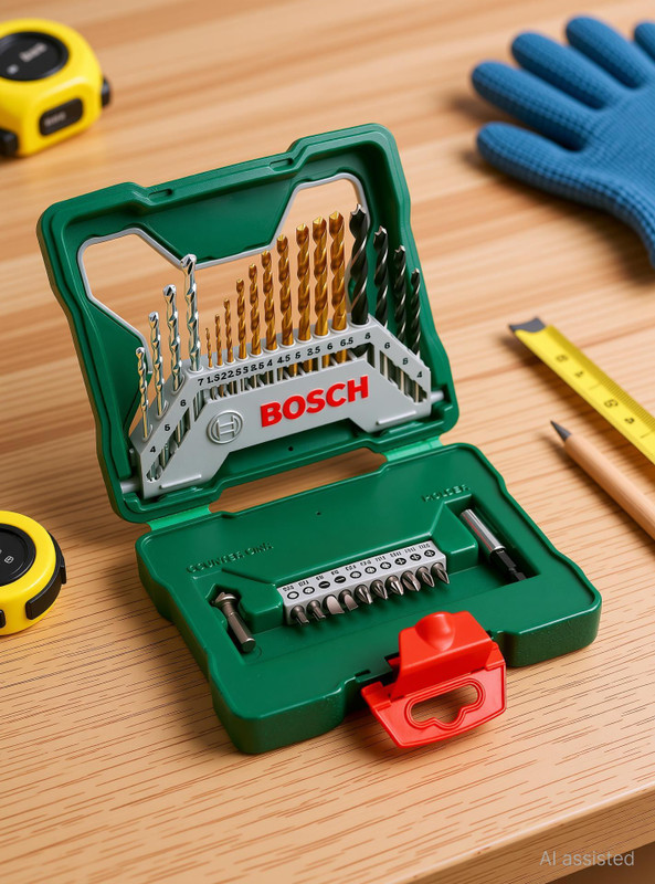 BOSCH X30TI Drill and Driver Bit Brad Points Set(Pack of 30)
