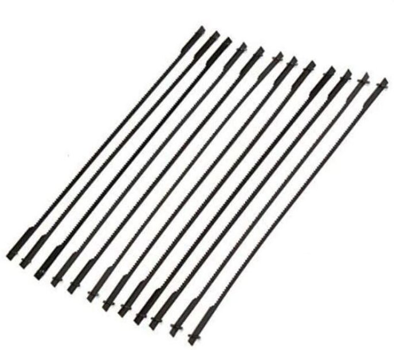 Urban Products URBN0239 Pinned Scroll Saw Blade Woodworking Power Tool Accessories 12pcs 5inches 125mm