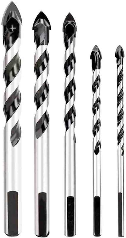 NITYA 5PCS Triangular Tungsten Carbide Drill Bit