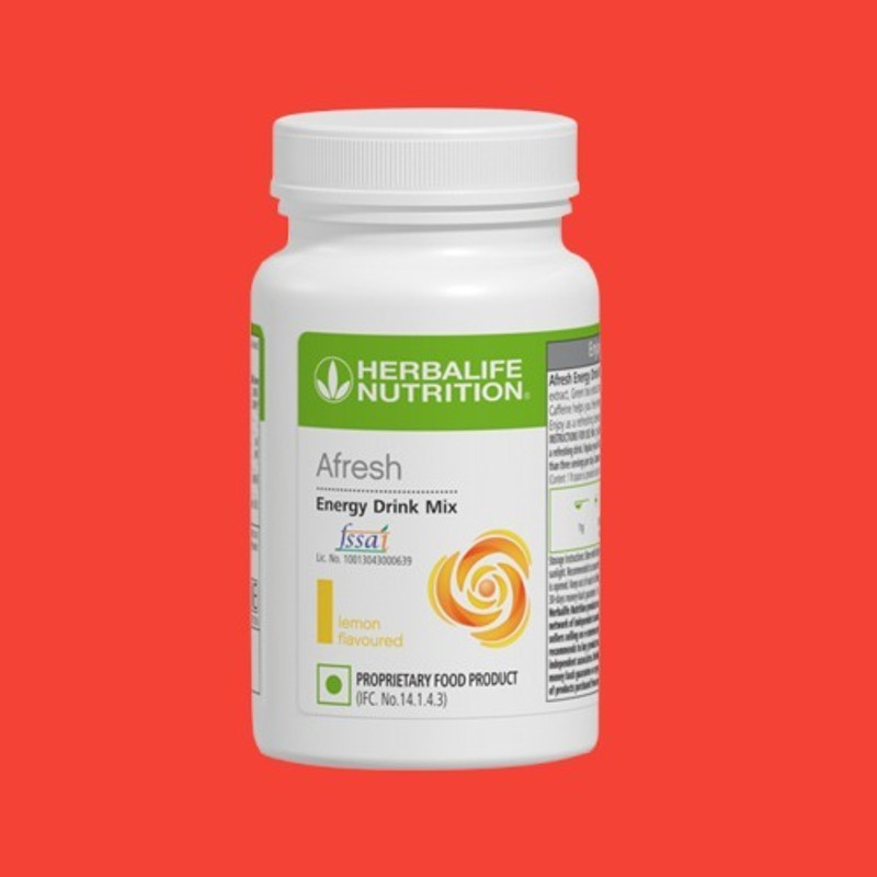 Herbalife Nutrition lemon new flavour afresh energy drink mix lemon Powder(50 g)
