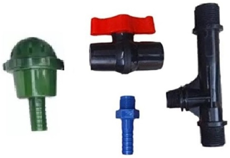 Vasudha Irrigation 3 set 3/4 INCH Threaded Venturi Set Fertilizer Injector Irrigation-JAN Drip Irrigation Kit
