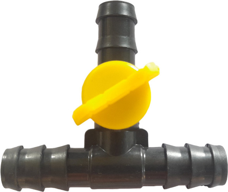 VAYAL IRRIGATIONS ® 16 mm Drip Irrigation Tee Cock | Lateral Tee Tap | Agriculture/ Home Gardening Drip Irrigation Kit