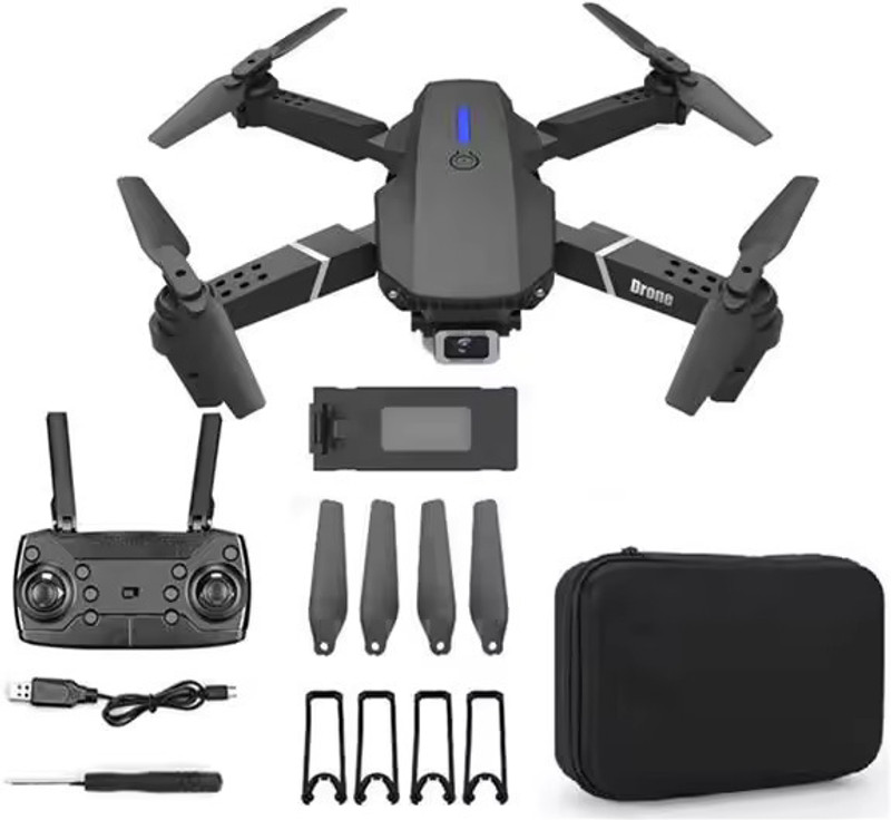 Swa E99 BLACK DRONE 2 Batteries1 Drone