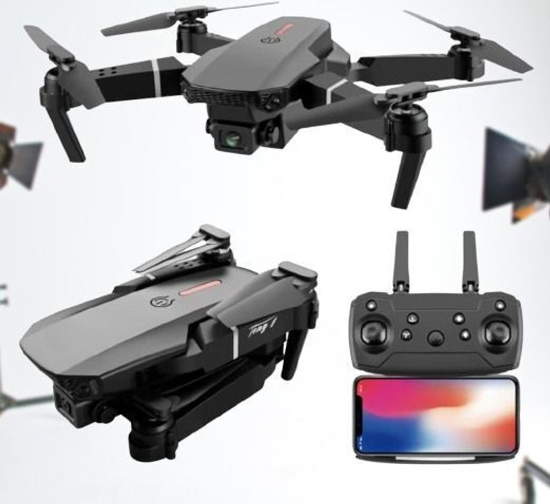 Jay E88 Drone Foldable Altitude Hold Quadcopter Drones With 4K HD Camera1 Drone