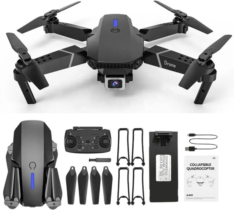 Rostystar camera mini drone E88 Pro Foldable WiFi with Position Locking Drone