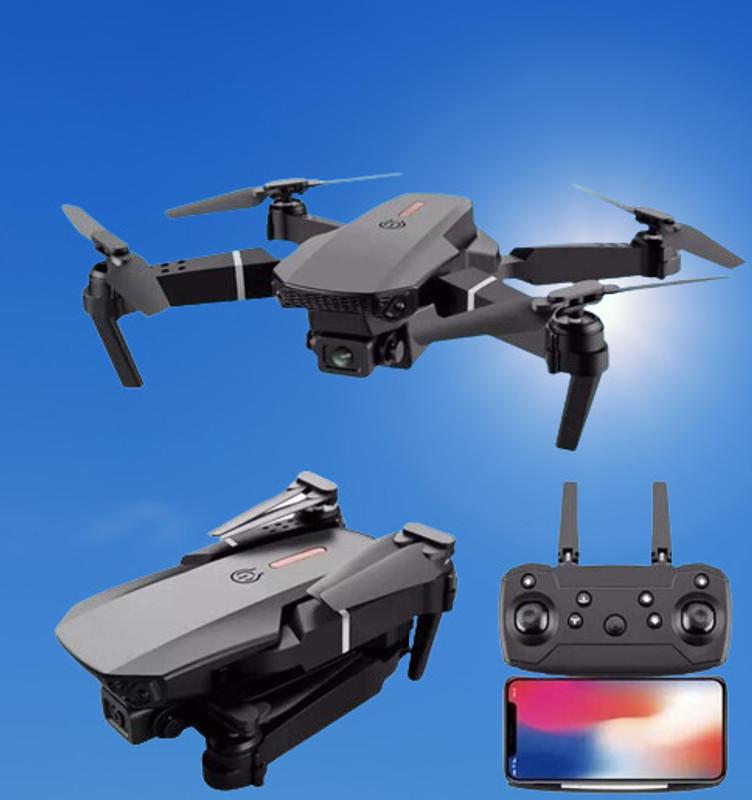 Swa Mi E88 Pro WIFI FPV Drone With Wide Angle HD 4K 1080P Camera Height Hold Foldable1 Drone