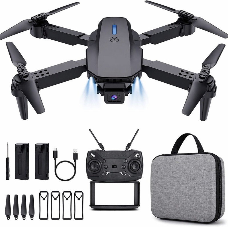 TULRAV E88-01 Foldable Drone with Dual Camera Drone