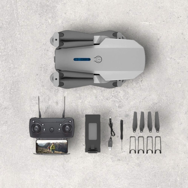 Jay E88 4K Video Laser Obstacle Avoidance Drone Global Range Drones With HD Camera_3 Drone
