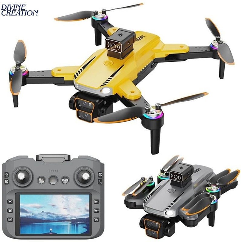 Divine creation A7 Pro GPS Drone with Intelligent Obstacle Avoidance, 4K , Long Flight Time D168 Drone