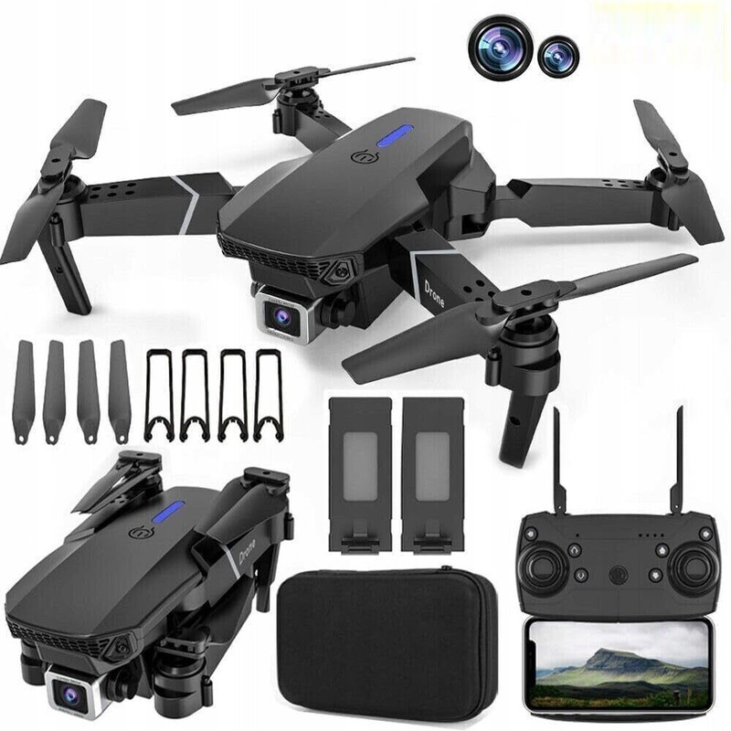 TodFod E88 Pro Drone 4k HD foldable With Camera HD Mini 720p Live Video Drone Drone