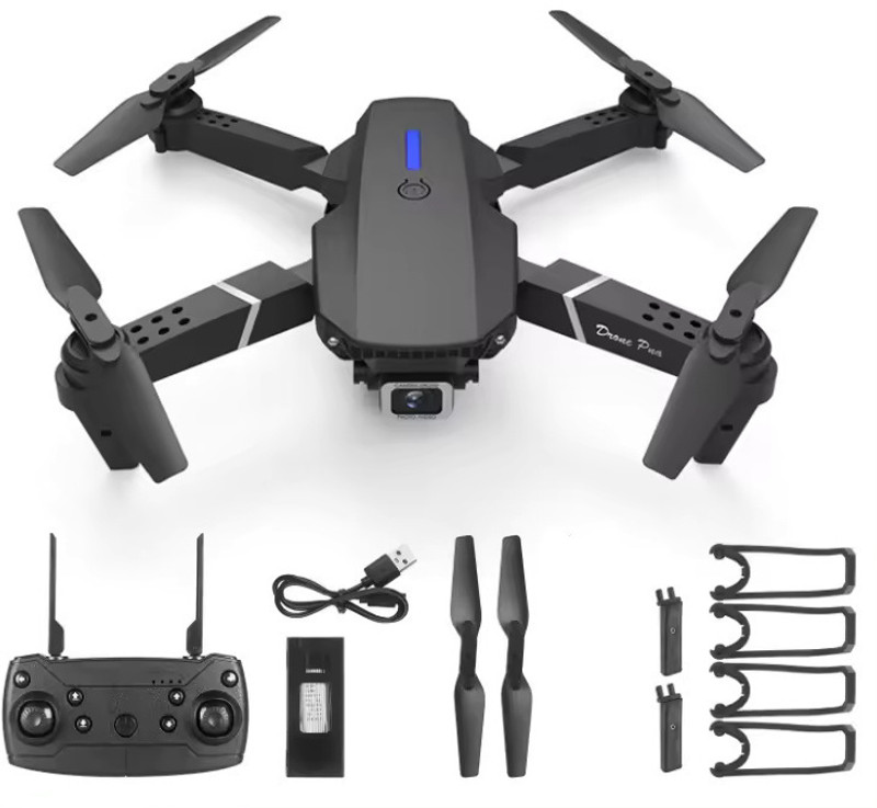 Swa Mi K3&E99 4K WiFi Dual Camera dron for Adult & Kids with 2 Batteries and Toy dron1 Drone