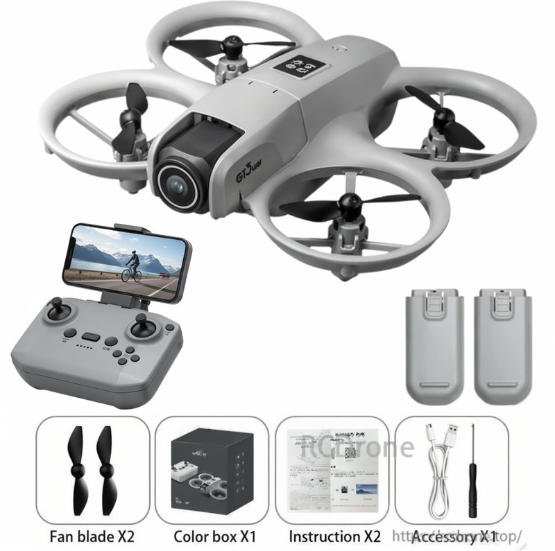 klyr Mini Foldable with HD Camera, WiFi FPV, RTH, for Beginners Drone Drone