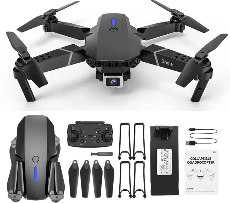 SUKAAVIWILLA Aero 786 4k dual camera drone E88 Pro Foldable WiFi with Position Locking Drone Drone
