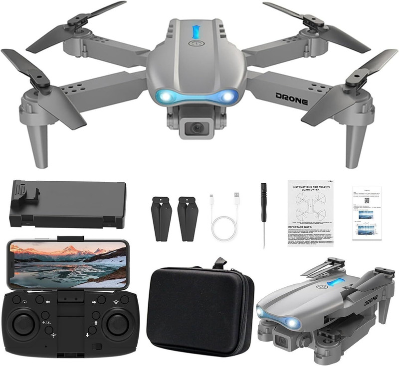 Jay E88 Drone Accessories 4K Camera Professional And GPS Long Range Prosumer1 Drone