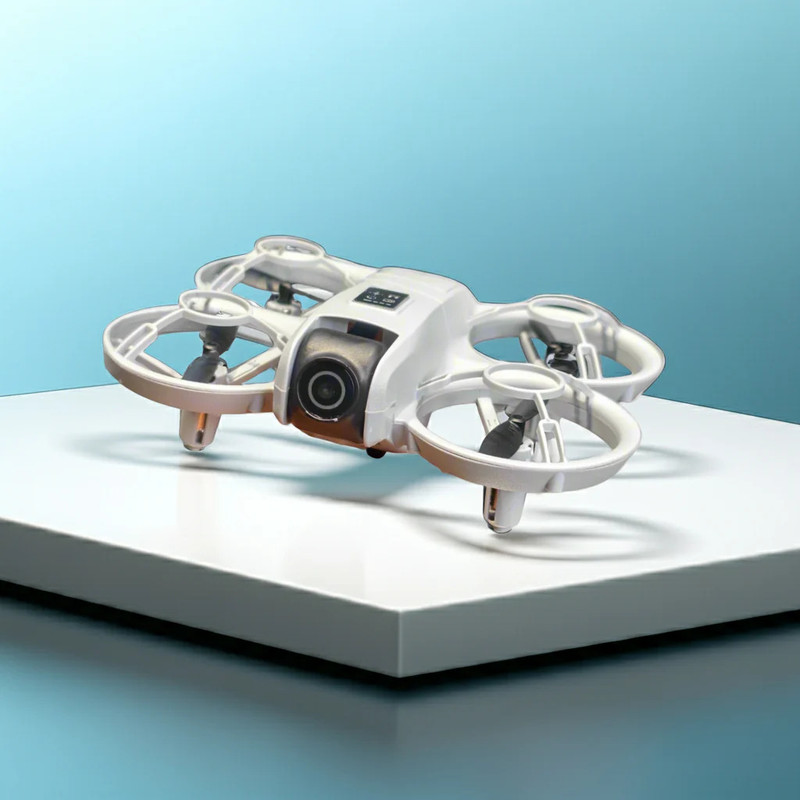 FITPRO NEW D1-MINI WiFi Dual Camera Drone for Adults & Kids with 2 Batteries Drone