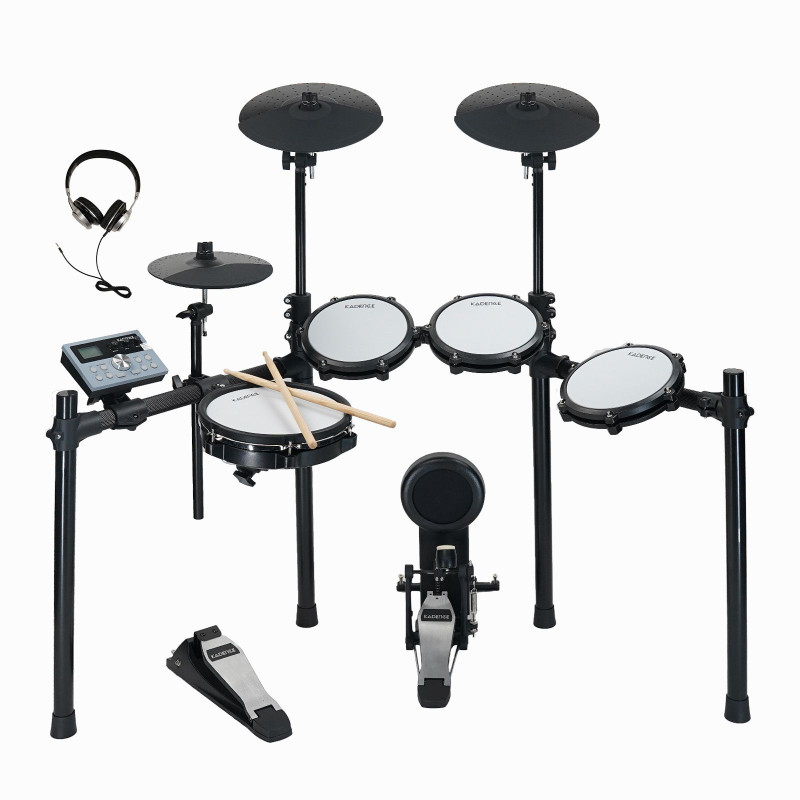 KADENCE MD200S Professional 8 piece Electronic Drum Set, (Generation 2025) Electric 3 Drum Kit Set(Kids, Professional)