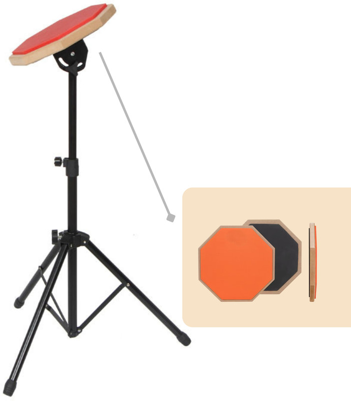 BLUEBERRY Double Sided Drum Practice Pad(21 cm)