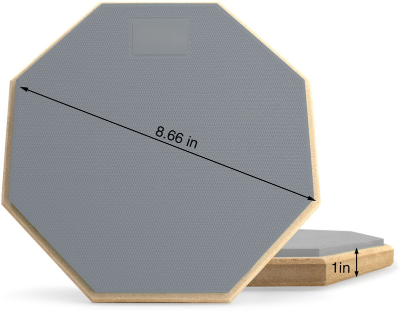 AMG Music Double Sided Drum Practice Pad(12 inch)