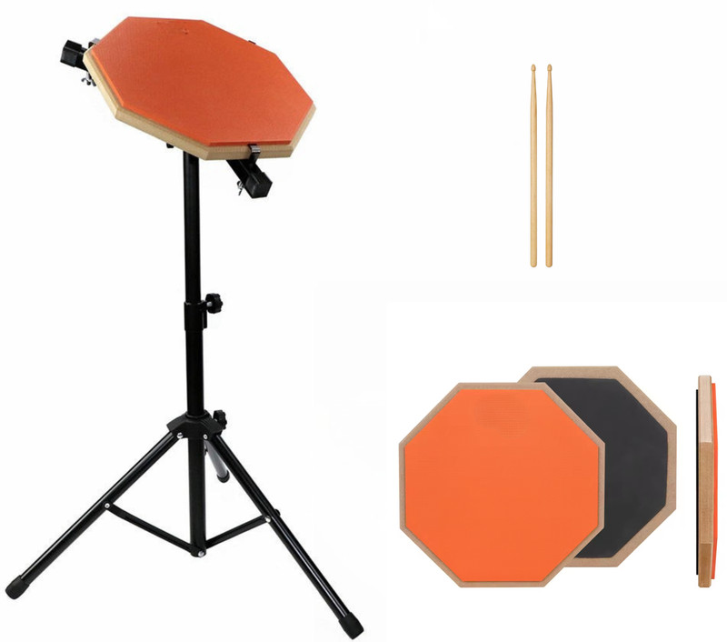 BLUEBERRY Double Sided Drum Practice Pad(30 cm)
