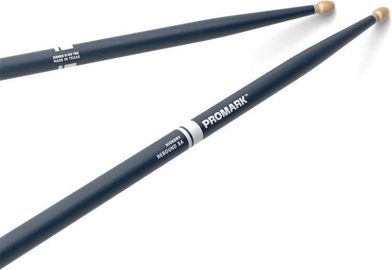 Promark RBH565AW-BLUE | Rebound 5A 15.67 Drumsticks(Drumsticks: 2)