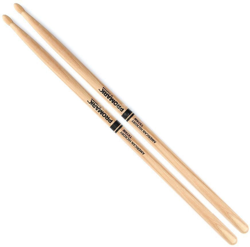 Promark TX7AW | Classic Forward 7A 7A Hickory Wood Drumsticks(Drumsticks: 2)