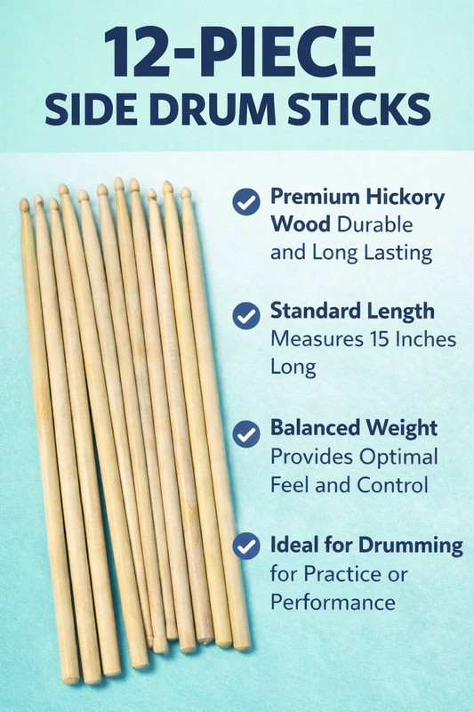 music galaxy 5B Drumsticks(Drumsticks: 12)