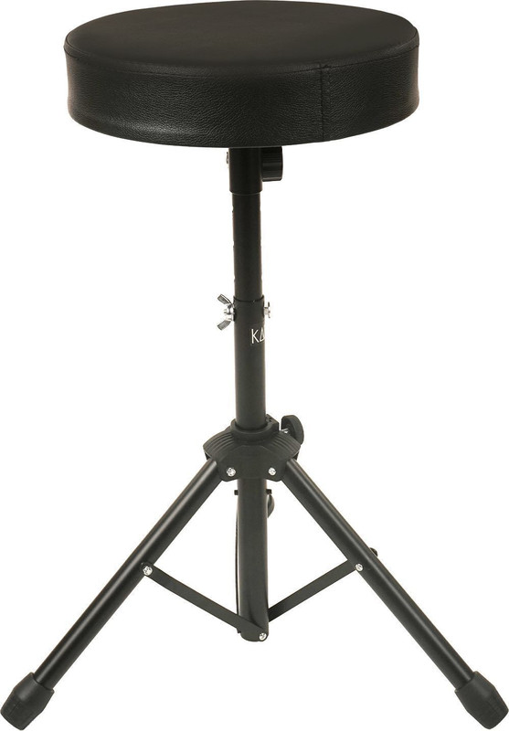 KADENCE NK125 Drum Throne Heavy Duty Drum Chair for Kids and Adults (Drum Stool) Round Top Drum Throne