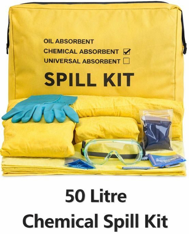 Sunshine Enterprises Dry Chemical Refill Kit(50L suitable for managing medium-sized chemical spills)