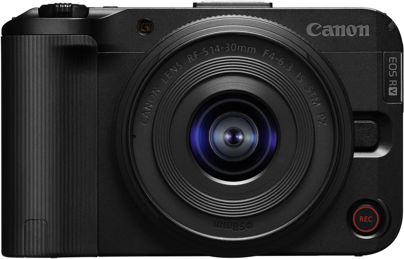 Canon EOS R50 V Mirrorless Camera Body withRF-S14-30mm F4-6.3IS STMPZ Lens(Black)