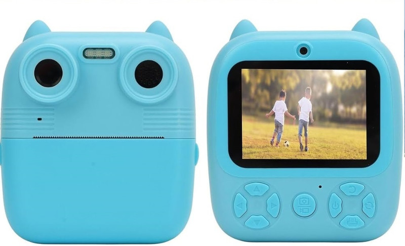 Vinni 2025 Photo Printer for Girl– Black & White Thermal Printing Toy with 1080p Video,Game Sports and Action Camera(Multicolor, 16 MP)