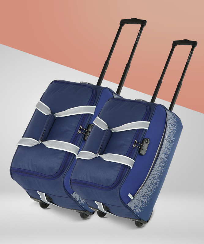 Lavie Sport 24 inch/63 cm (Expandable) Pixel Set of 2 Wheel Duffle Bag Duffel With Wheels (Strolley)
