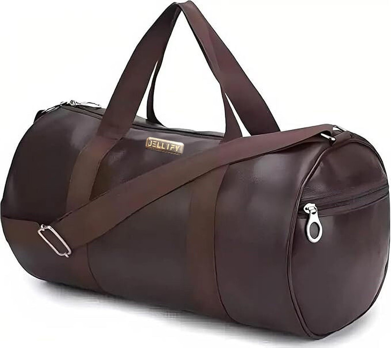Leather World Leatherete Travel Gym bags for Men and Women Gym Duffel Bag