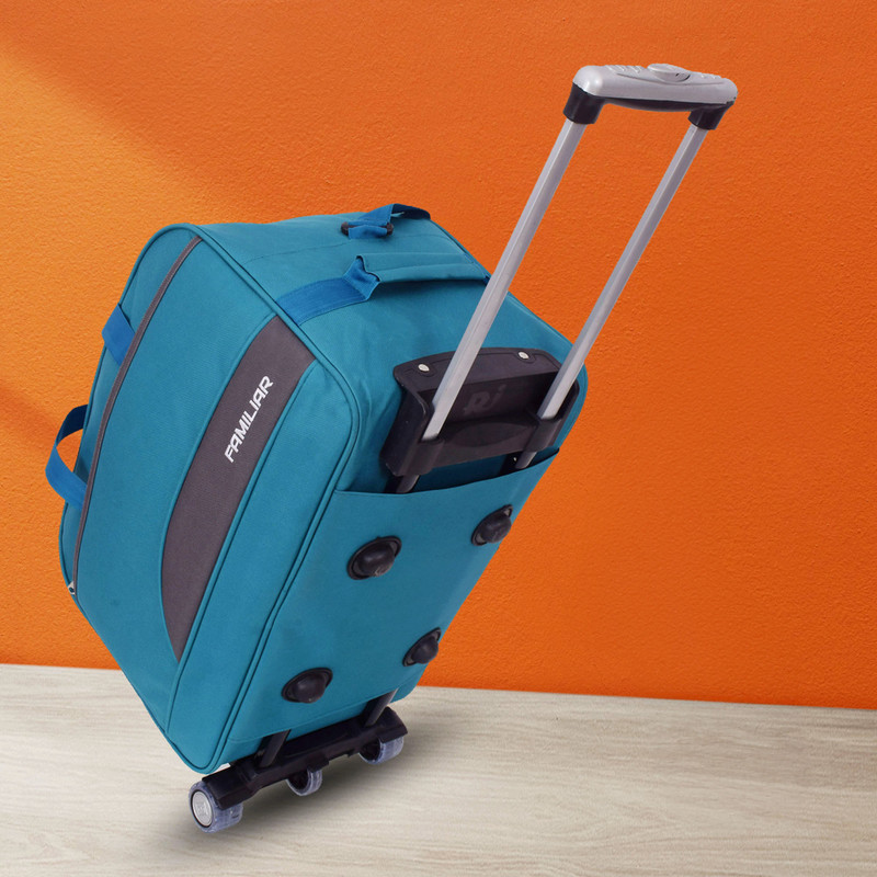 familiar (Expandable) High Quality Trolley travel bags men luggage Duffel With Wheels (Strolley)