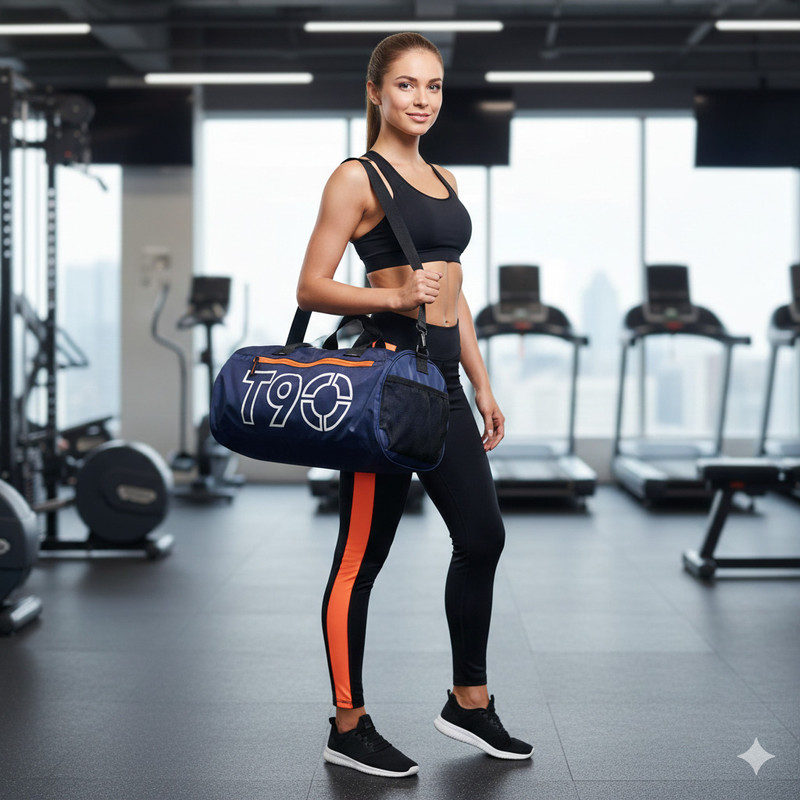 NEPROCK (Expandable) Gym Duffle Bag Travel Bag Sports Bag with Separate Shoes Pocket for Unisex Gym Duffel Bag
