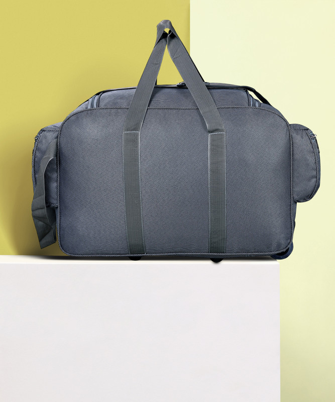 SAKSHI FASHION (Expandable) SE Fabric Travel for Men and Women Duffel With Wheels (Strolley)