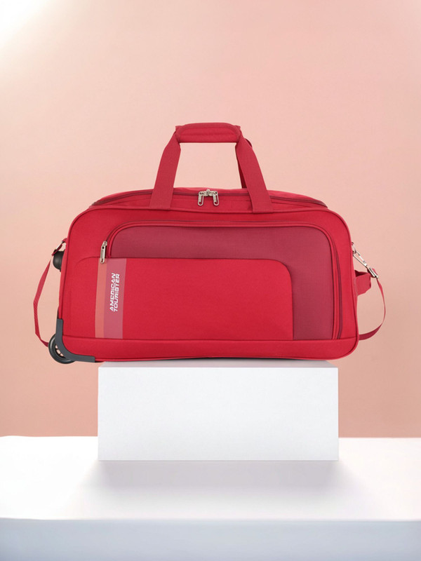 AMERICAN TOURISTER CAMP WHEEL 65cm Duffel With Wheels (Strolley)