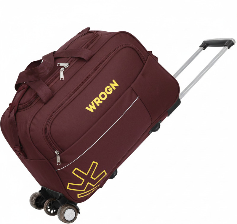 WROGN (Expandable) WRN-70L 24 INCH WHEEL Traveling Waterproof Duffel With Wheels (Strolley)