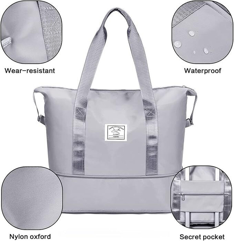 Nandi (Expandable) foldable travel bags Gym Duffel Bag
