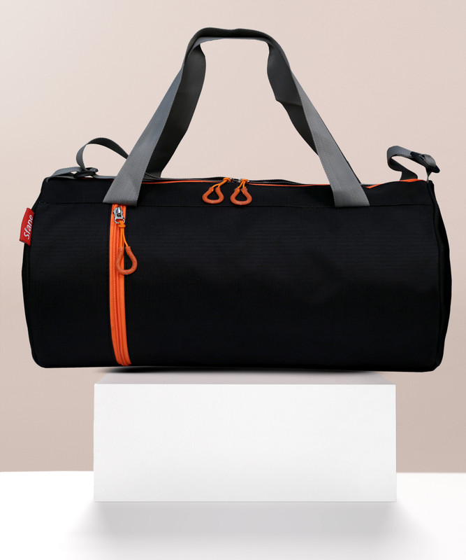 Sfane Trendy Black Gym Duffel Bags Men & Women Sports Gym Bag Duffle Bag Gym Duffel Bag