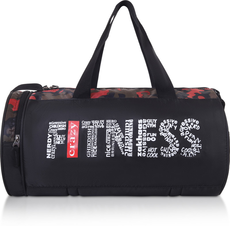 EMMCRAZ (Expandable) premium unisex waterproof elegant design Gym Duffel Bag