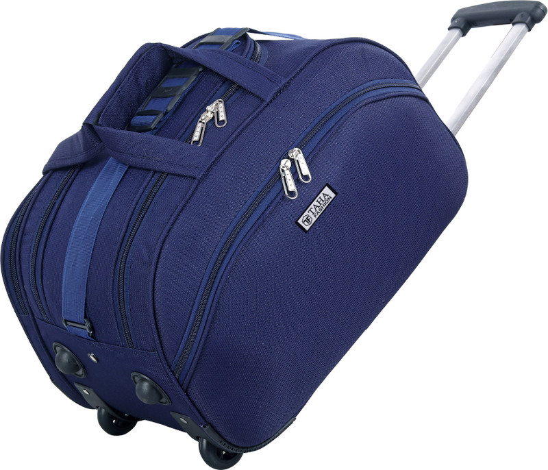 TAHAFASHION (Expandable) 65Ltr Hand Duffel Bag -Trolley Travel Bags, Tourist Bags Suitcase, Luggage Bag Duffel With Wheels (Strolley)