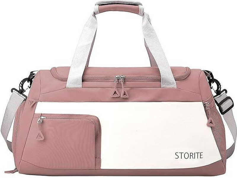 STORITE Nylon Imported Travel Duffel Bag with Wet Pocket & Shoe Compartment Duffel Without Wheels